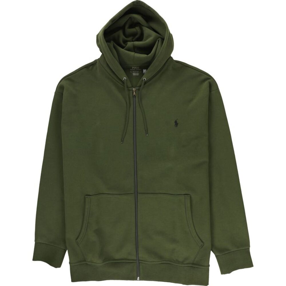 Ralph Lauren Mens Big & Tall Zip Up Hoodie Sweatshirt, NWT